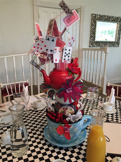 alice in wonderland table cover|alice in wonderland centerpieces.